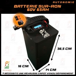 batería-surron-60v-65ah-light-bee-autonomía