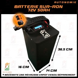 batería-surron-72v-50ah-light-bee-autonomía