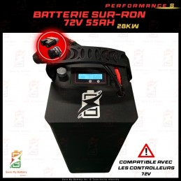 surron-akku-light-bee-72v 55Ah-leistung-samsung-50s