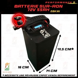 surron-akku-light-bee-72v 55Ah-leistung-samsung-50s