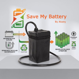 Batterie JuCad JuStar Plomb...