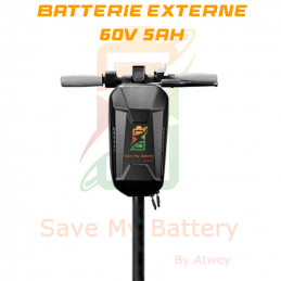 external battery-60v-5ah-sacoche-2l-to-trottinette-electric