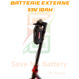 batería externa-33v-10ah-saccoche-2l-to-trottinette-electric
